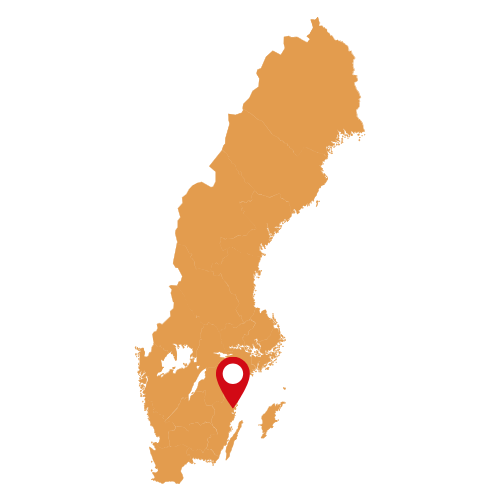 Tofvehult Map Map of Sweden and Tofvehult, Småland.